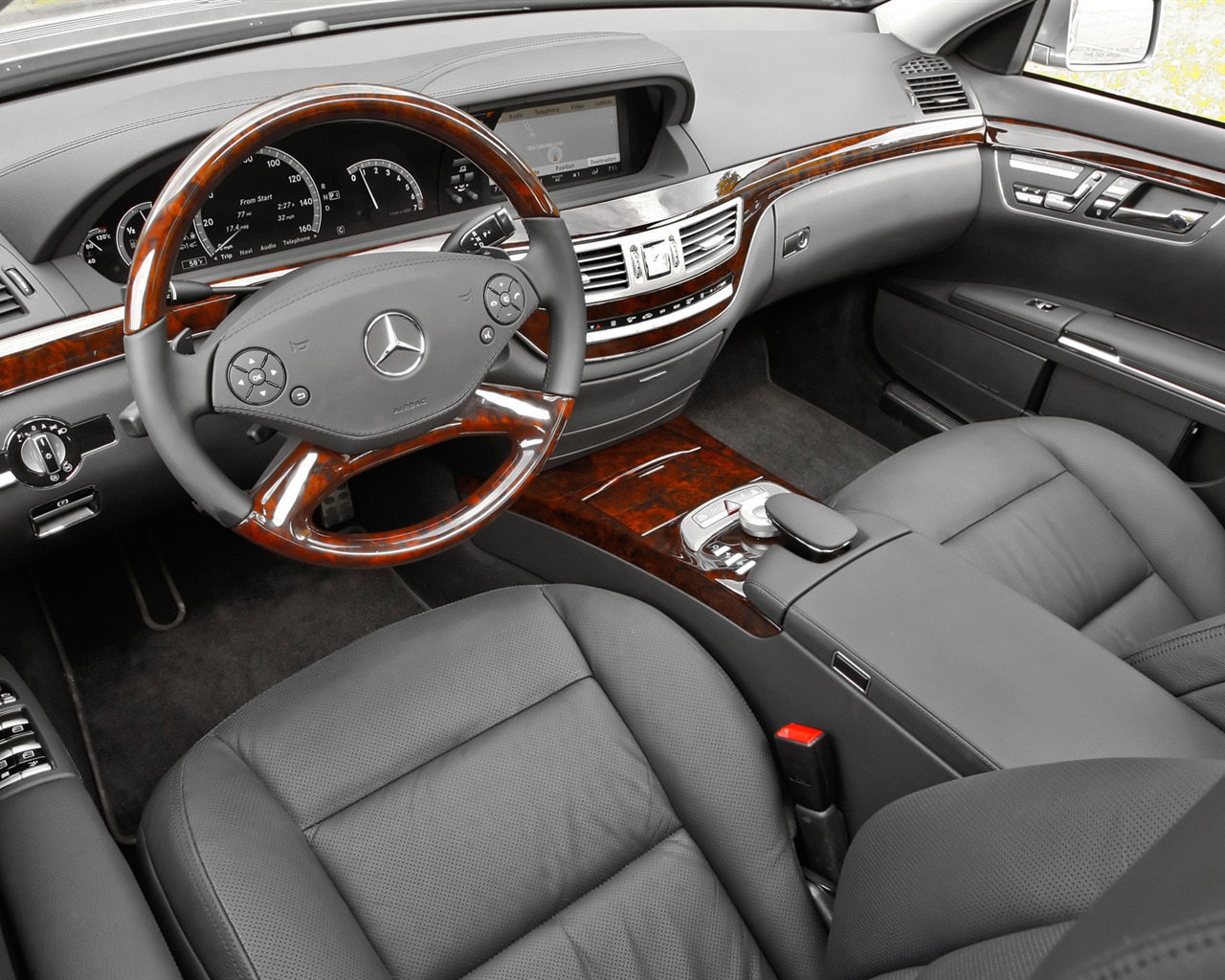 Mercedes-Benz S550 - 2010 奔馳 #27 - 1280x1024