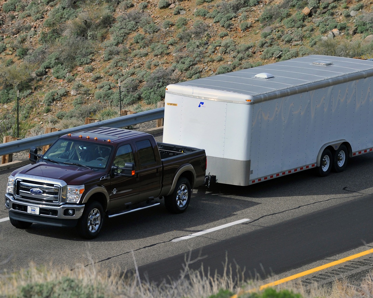 Ford F250 Super Duty - 2011 福特 #12 - 1280x1024