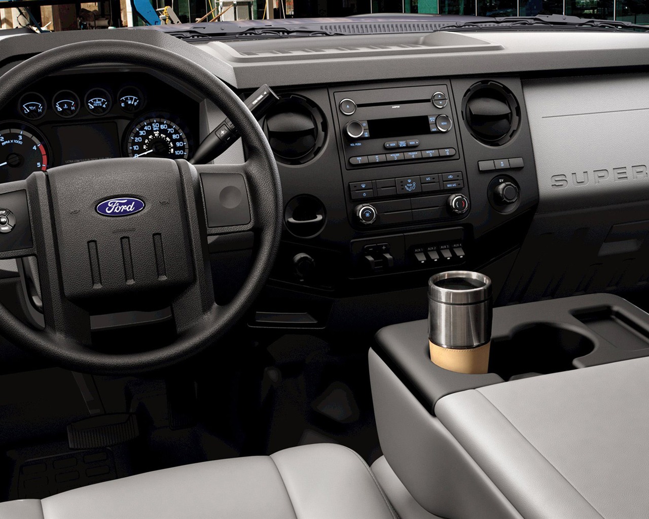 Ford F250 Super Duty - 2011 HD wallpaper #16 - 1280x1024
