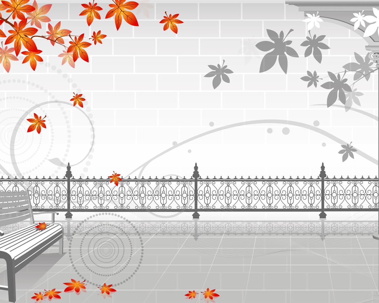 Vector home wallpaper (3) #11 - 1280x1024