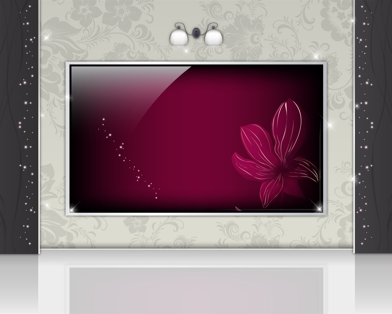 Vector doma tapety (4) #6 - 1280x1024