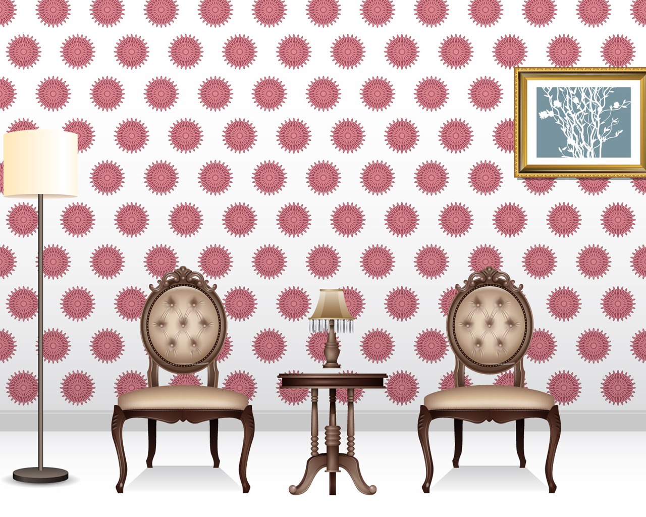 Vector doma tapety (4) #10 - 1280x1024