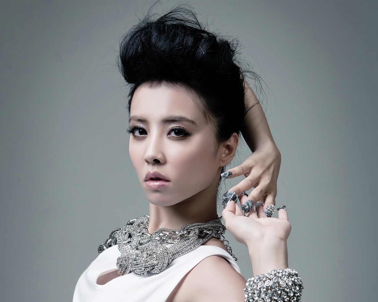 Jolin Tsai krásnou tapetu #16 - 1280x1024