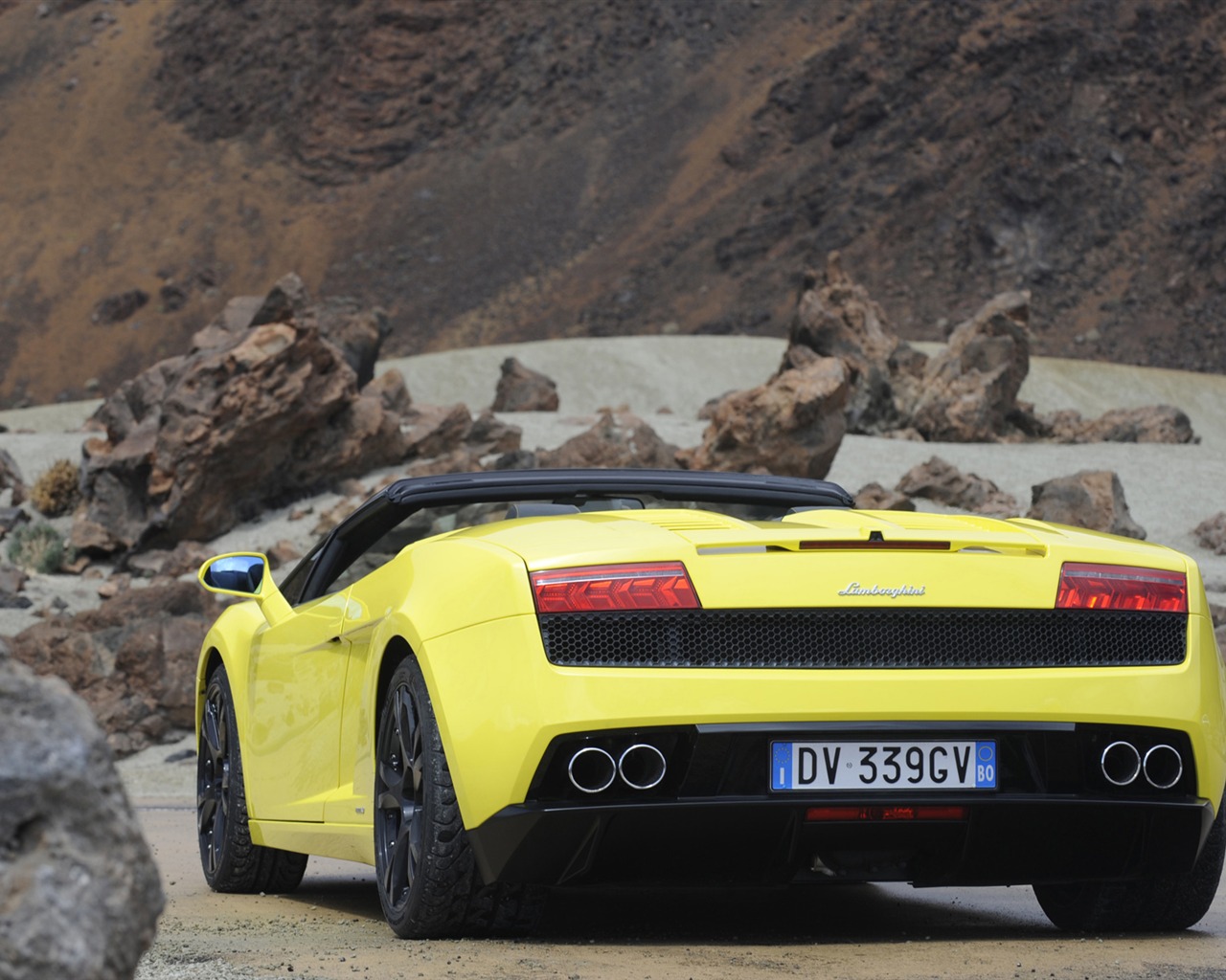 Lamborghini Gallardo LP560-4 Spyder - 2009 HD tapetu #7 - 1280x1024