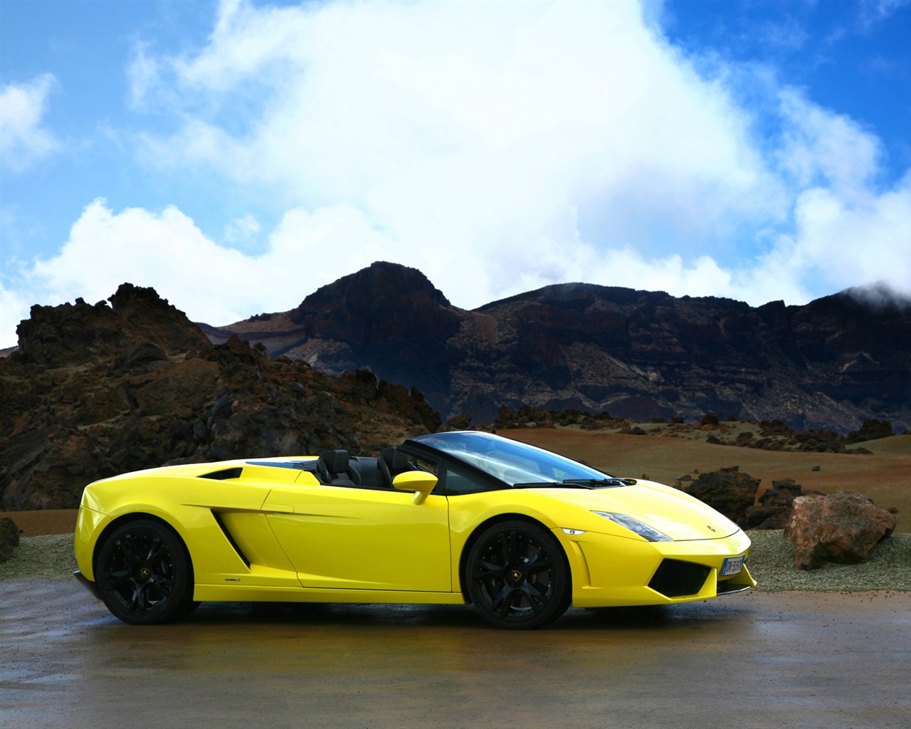 Lamborghini Gallardo LP560-4 Spyder - 2009 HD tapetu #9 - 1280x1024