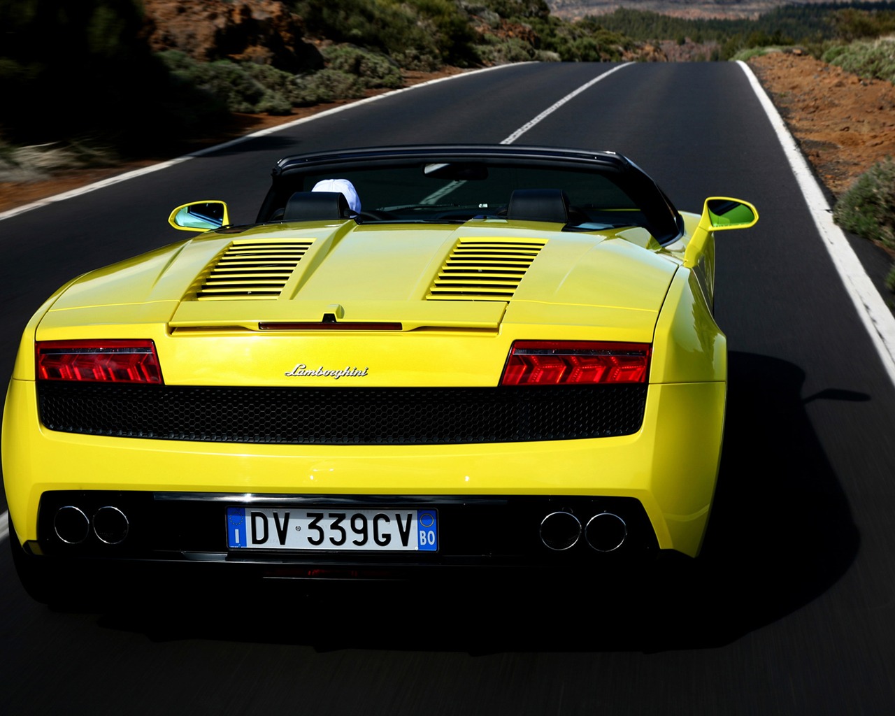 Lamborghini Gallardo LP560-4 Spyder - 2009 HD tapetu #11 - 1280x1024