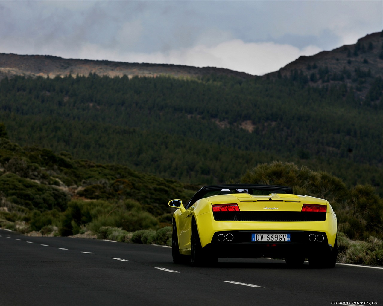Lamborghini Gallardo LP560-4 Spyder - 2009 HD tapetu #13 - 1280x1024