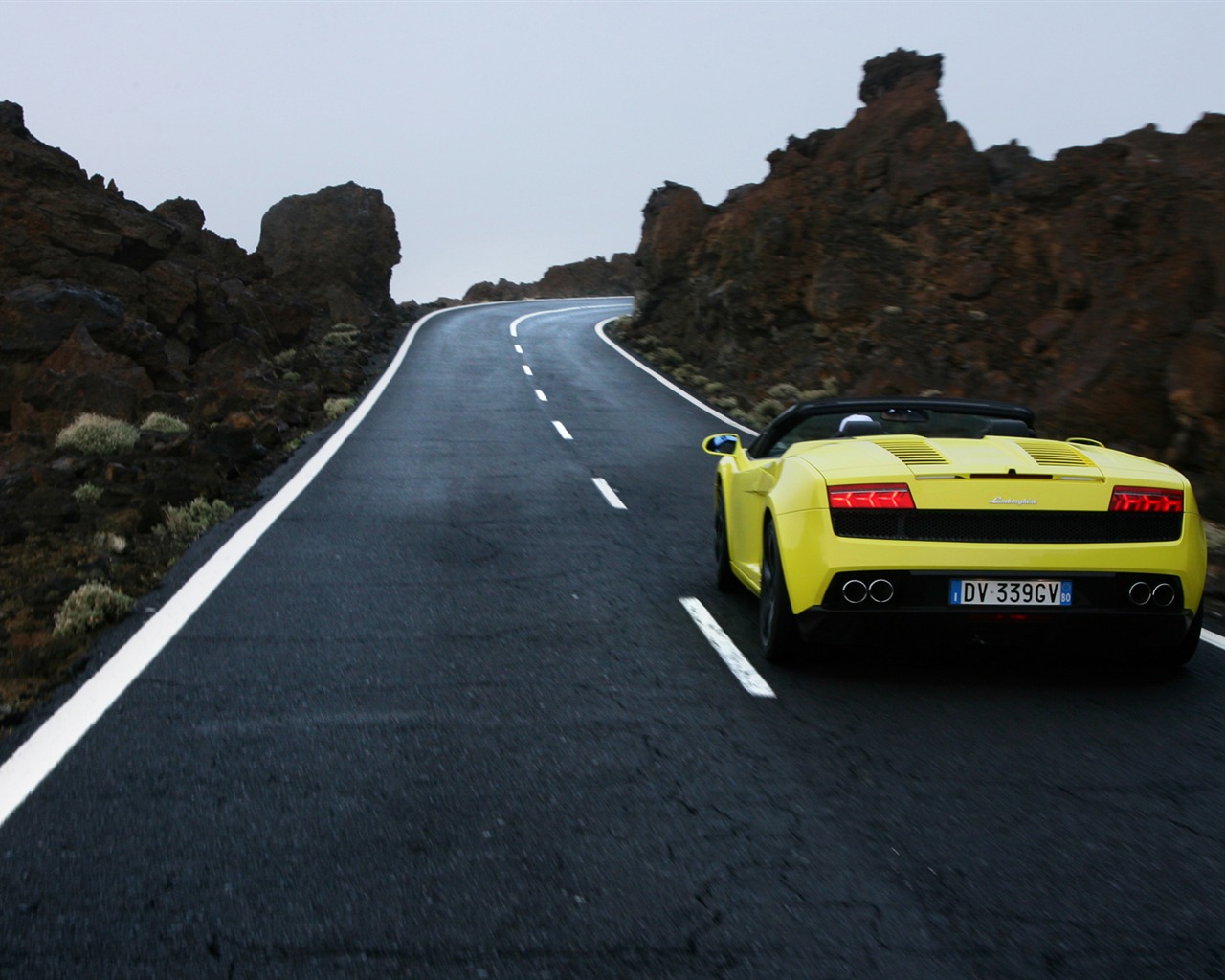 Lamborghini Gallardo LP560-4 Spyder - 2009 HD tapetu #14 - 1280x1024