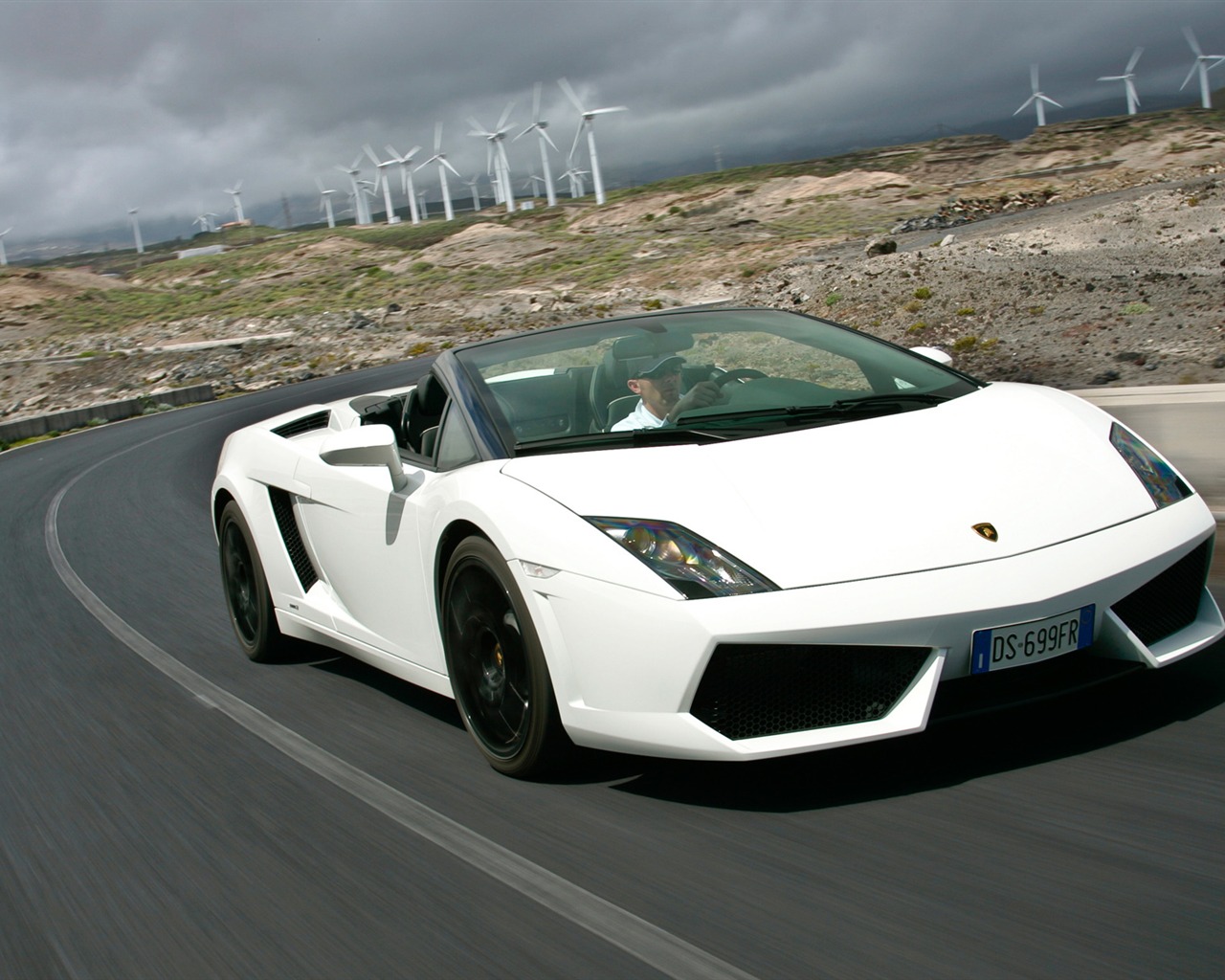 Lamborghini Gallardo LP560-4 Spyder - 2009 HD Wallpaper #17 - 1280x1024