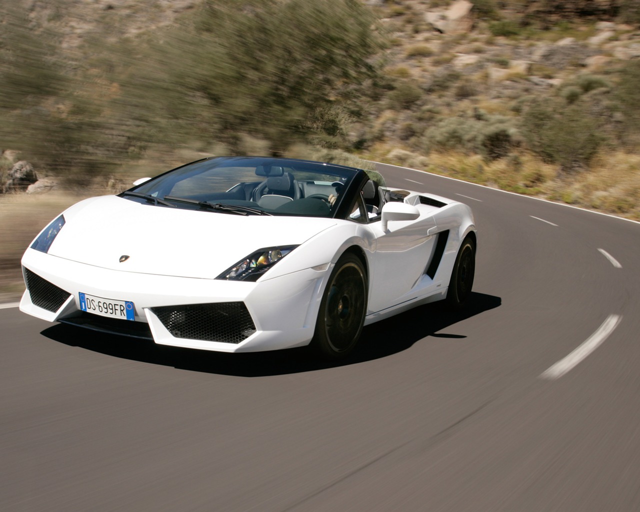 Lamborghini Gallardo LP560-4 Spyder - 2009 HD tapetu #19 - 1280x1024
