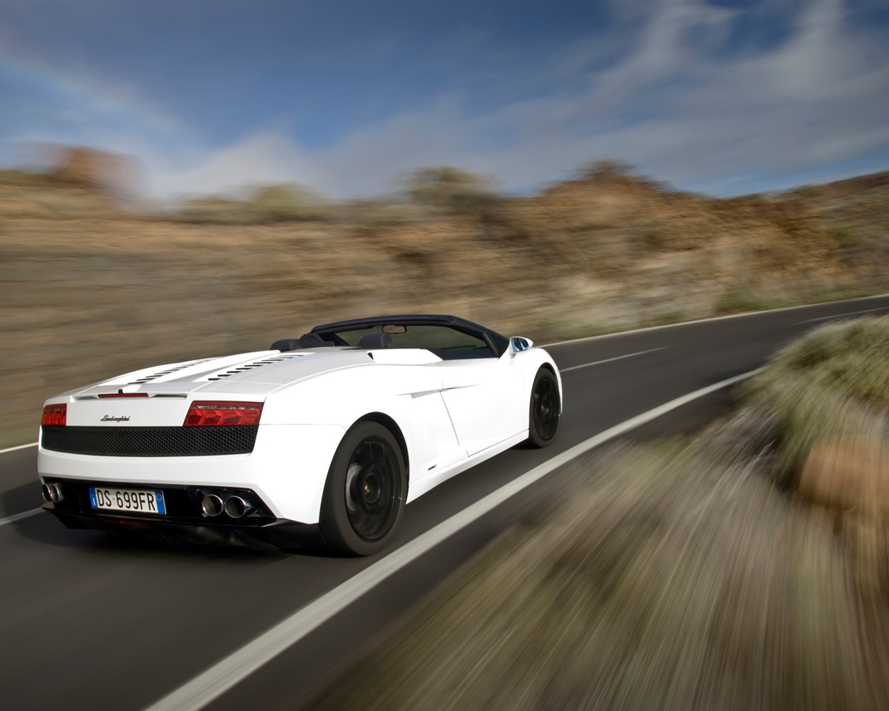 Lamborghini Gallardo LP560-4 Spyder - 2009 HD Wallpaper #23 - 1280x1024