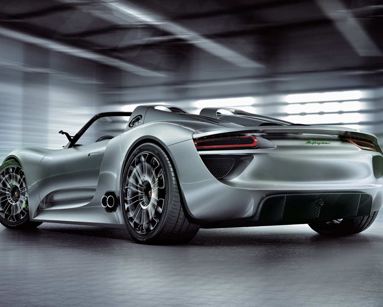Concept Car Porsche 918 Spyder - 2010 tapety HD #3 - 1280x1024