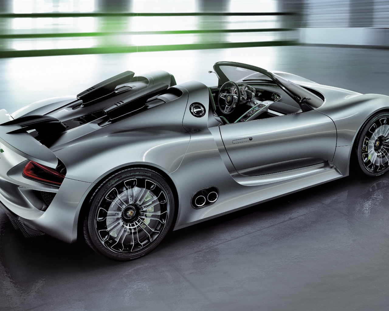 Concept Car Porsche 918 Spyder - 2010 tapety HD #4 - 1280x1024