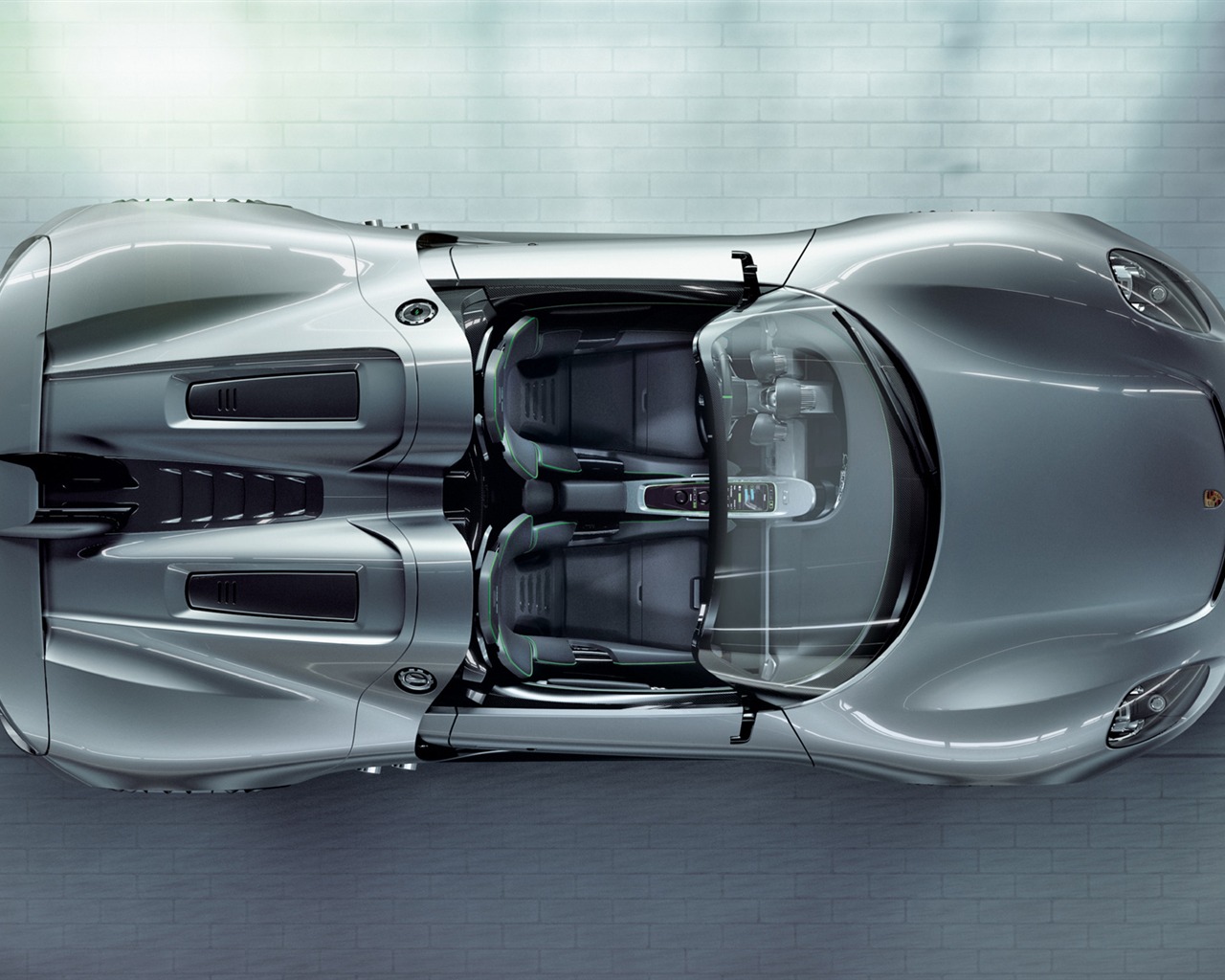 Concept Car Porsche 918 Spyder - 2010 fonds d'écran HD #8 - 1280x1024