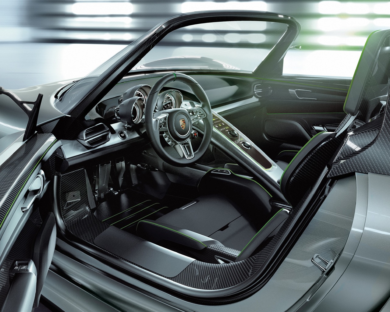 Concept Car Porsche 918 Spyder - 2010 tapety HD #9 - 1280x1024