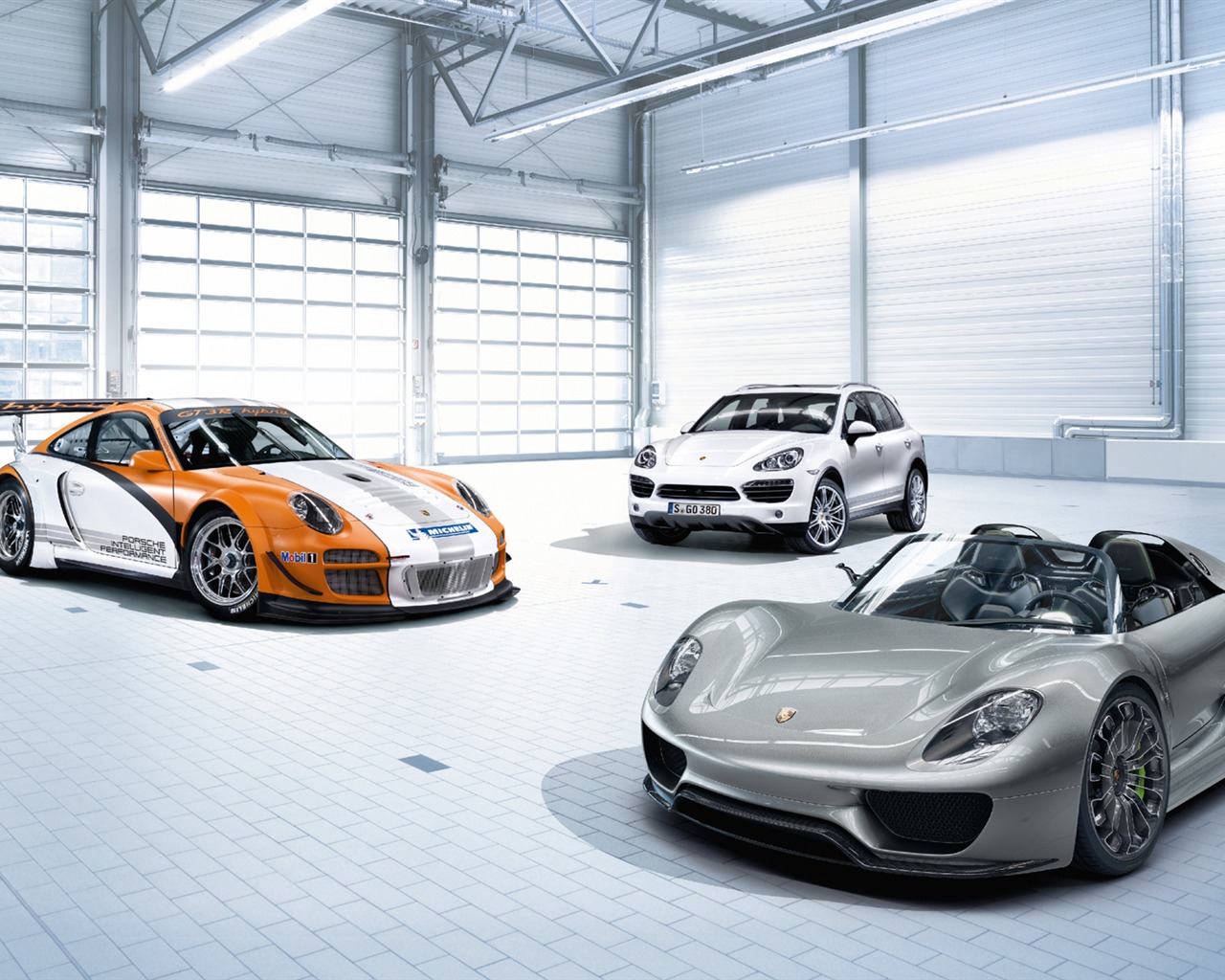 Concept Car Porsche 918 Spyder - 2010 保时捷11 - 1280x1024