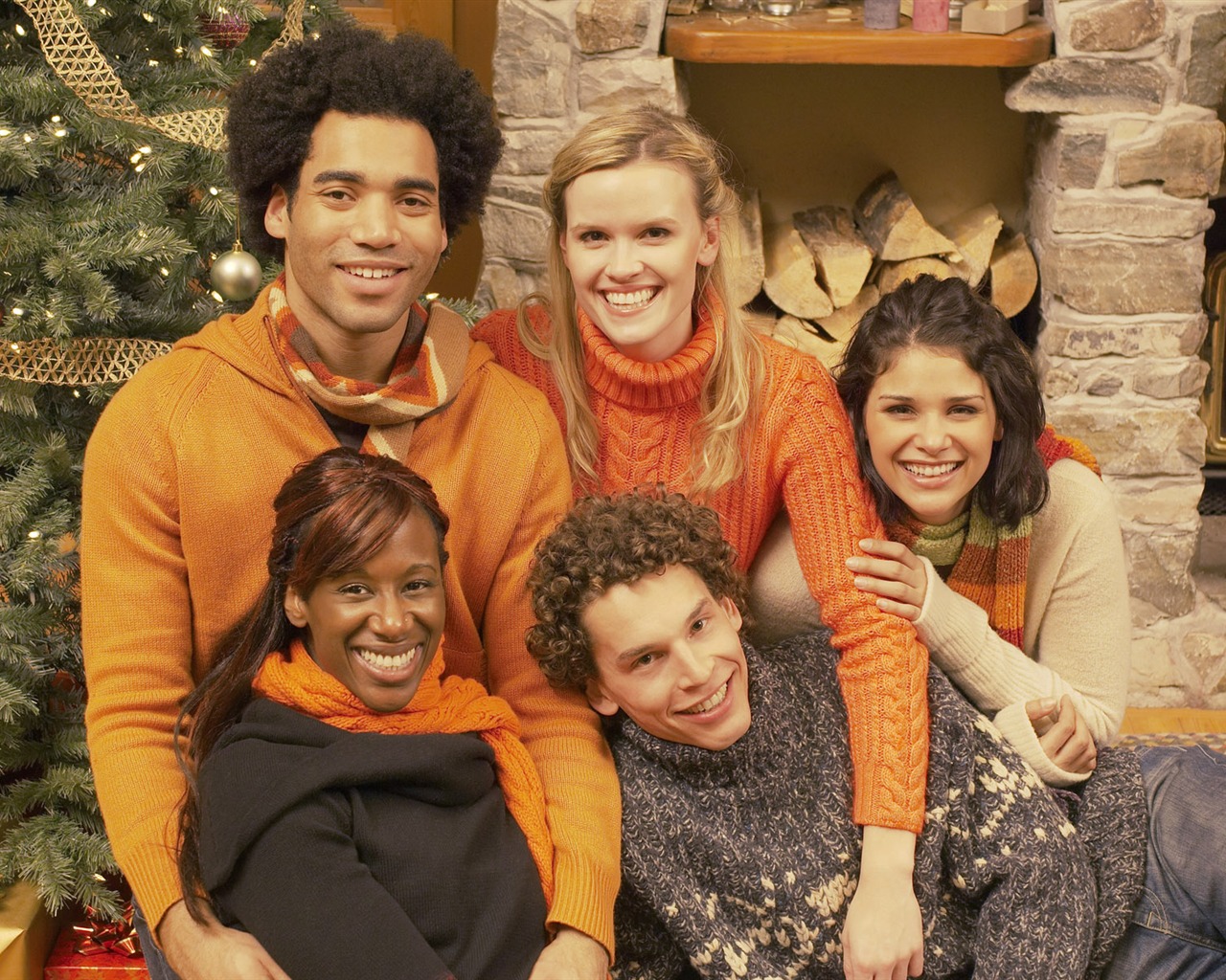 Happy Holidays wallpaper (1) #3 - 1280x1024