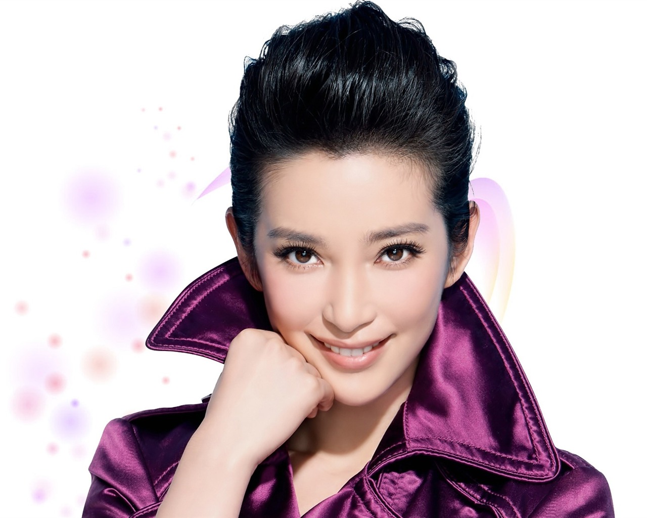 Li Bingbing beau fond d'écran #1 - 1280x1024