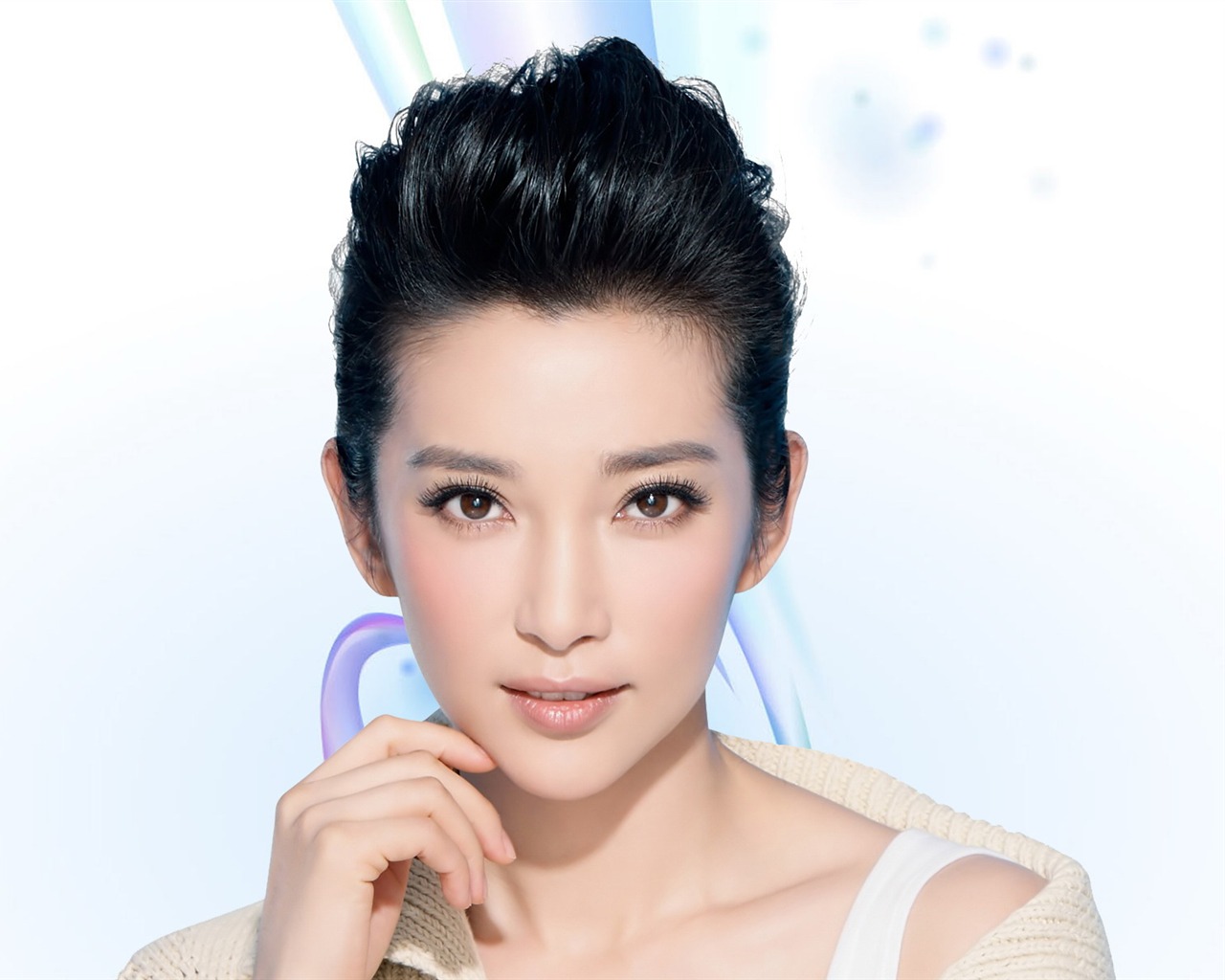 Li Bingbing beau fond d'écran #4 - 1280x1024