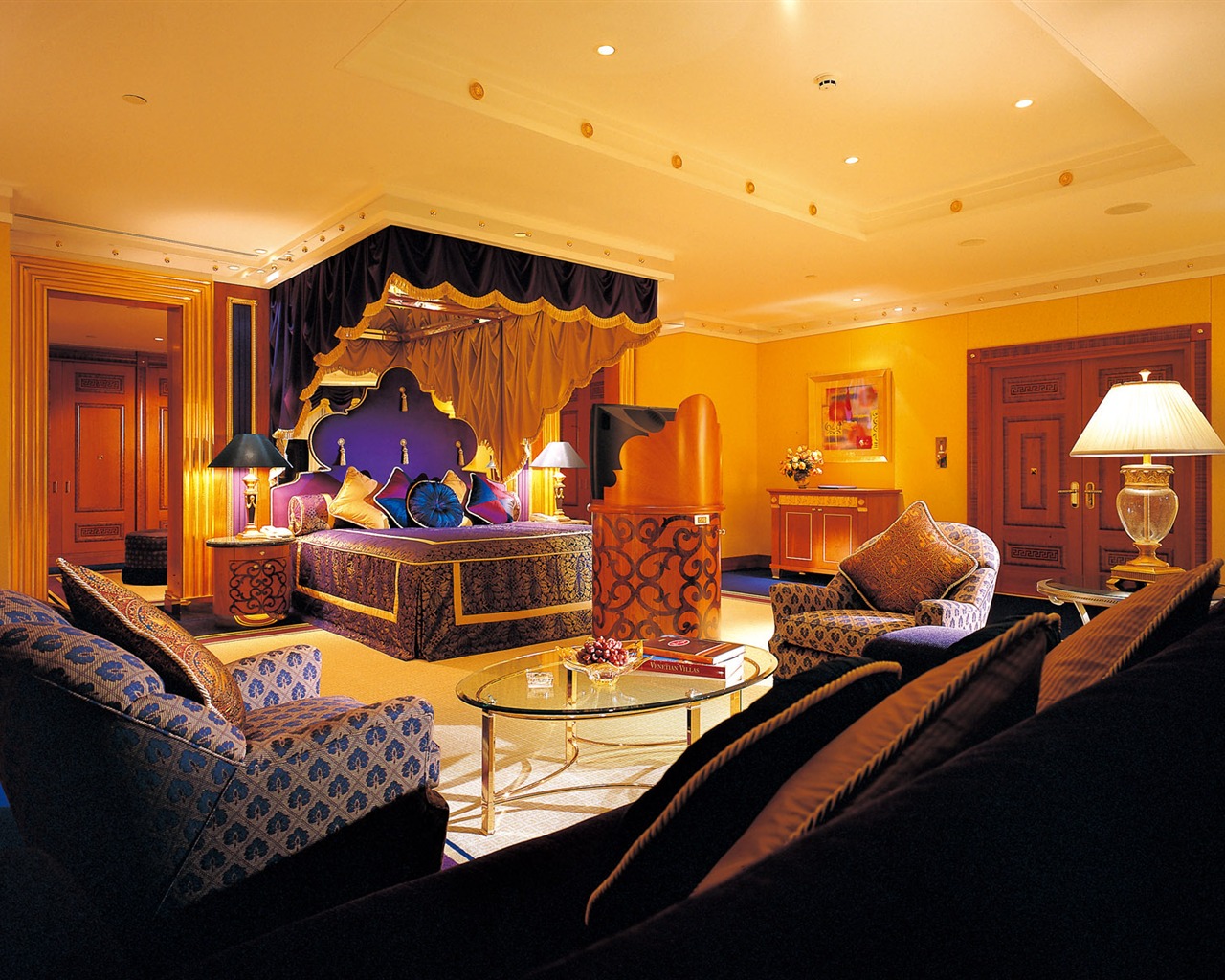 Sieben-Sterne-Hotel Burj Dubai Tapeten #2 - 1280x1024