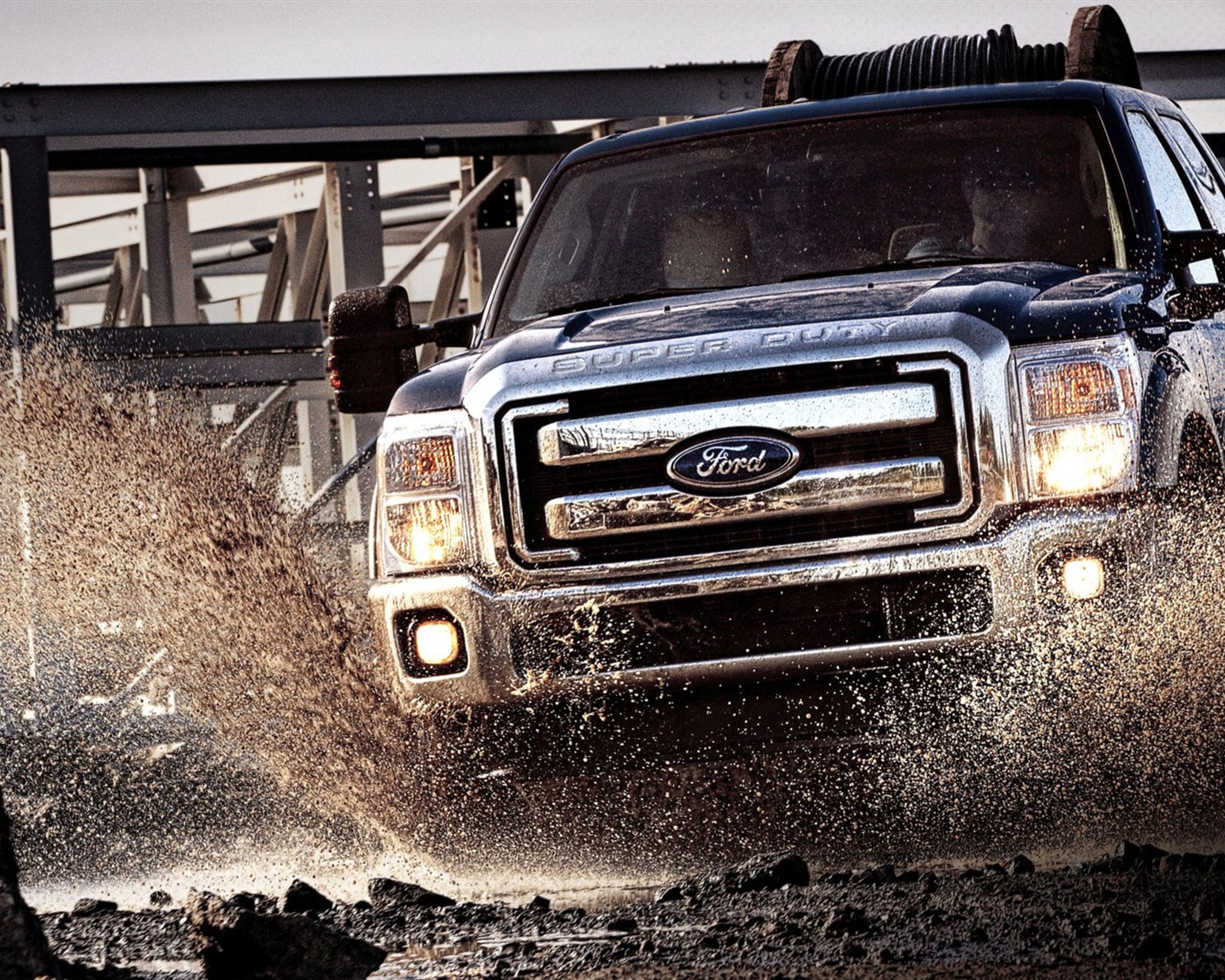 Ford F350 Super Duty - 2011 福特1 - 1280x1024