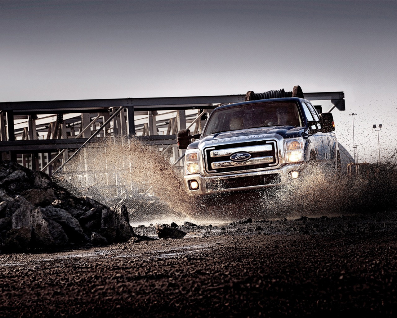 Ford F350 Super Duty - 2011 HD wallpaper #2 - 1280x1024