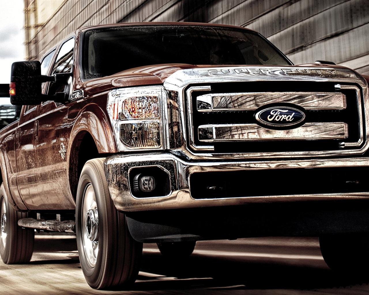 Ford F350 Super Duty - 2011 HD wallpaper #3 - 1280x1024