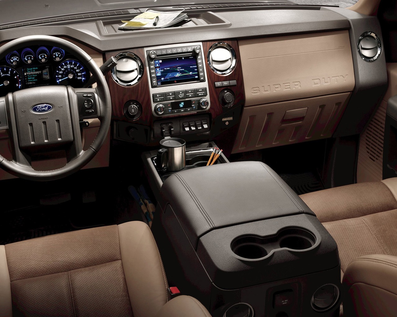 Ford F350 Super Duty - 2011 HD tapetu #17 - 1280x1024