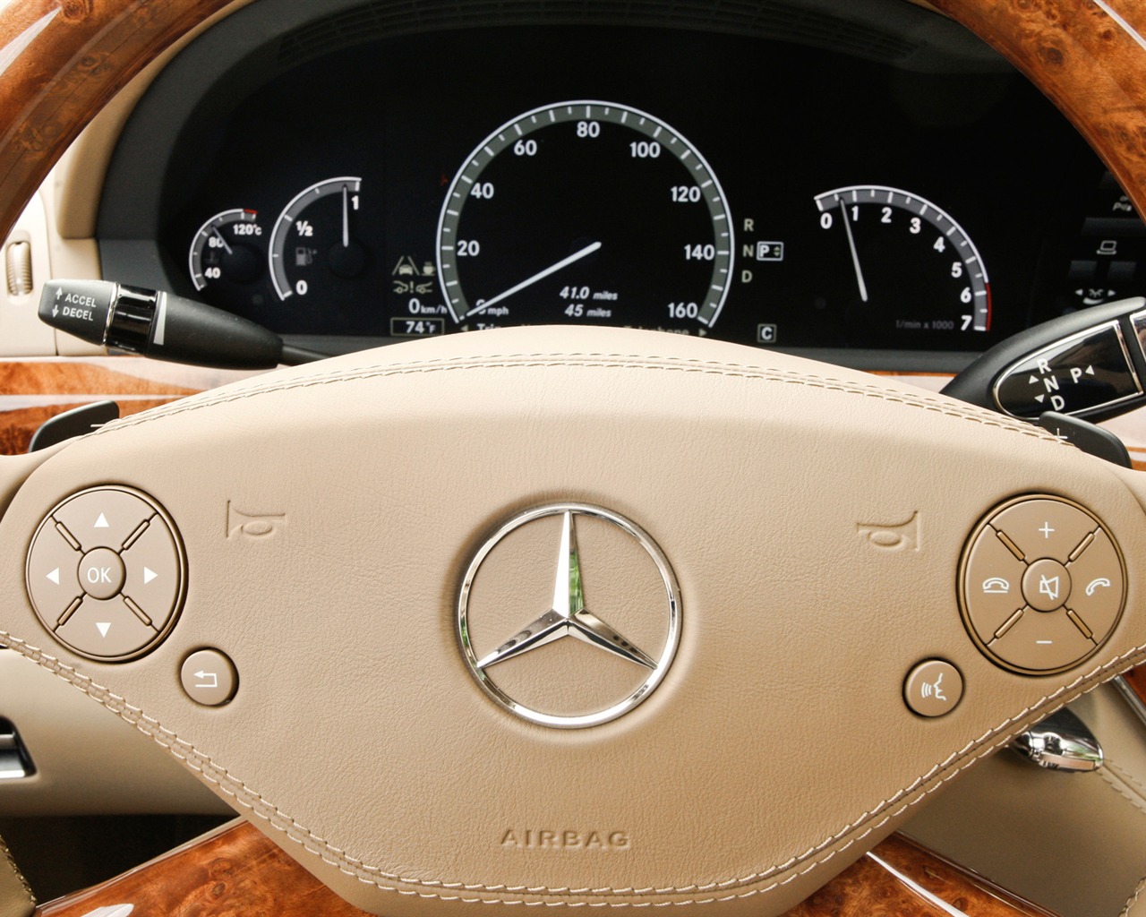 Mercedes-Benz S600 - 2010 HD tapetu #28 - 1280x1024