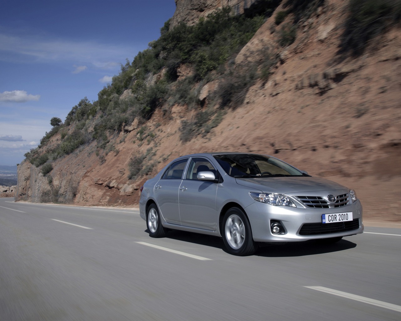 Toyota Corolla - 2010 HD wallpaper #8 - 1280x1024