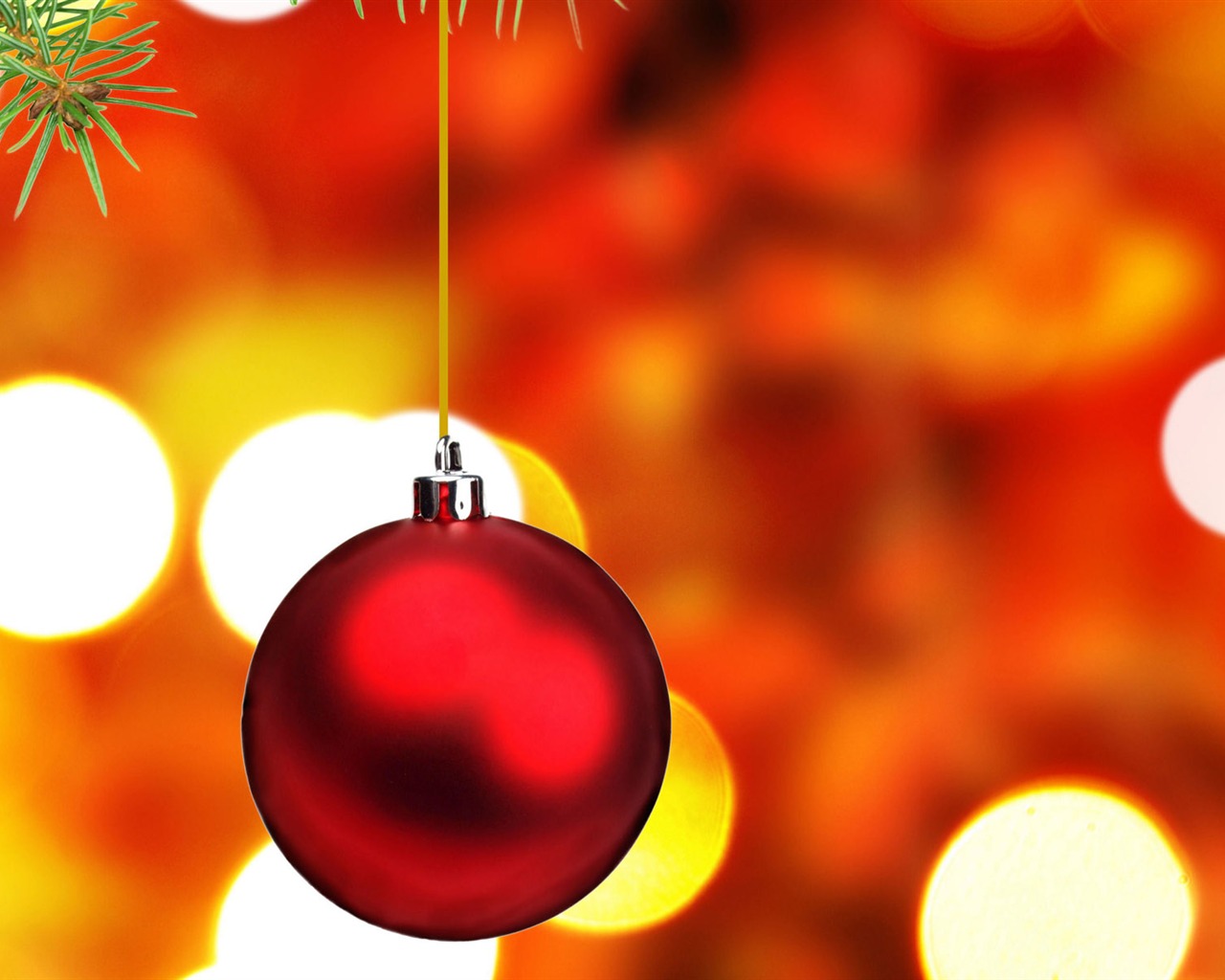 Christmas balls wallpaper (1) #7 - 1280x1024