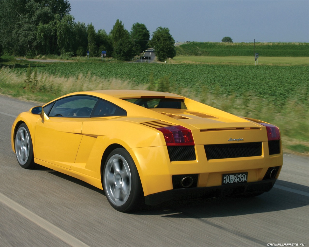 Lamborghini Gallardo - 2003 HD tapetu #30 - 1280x1024
