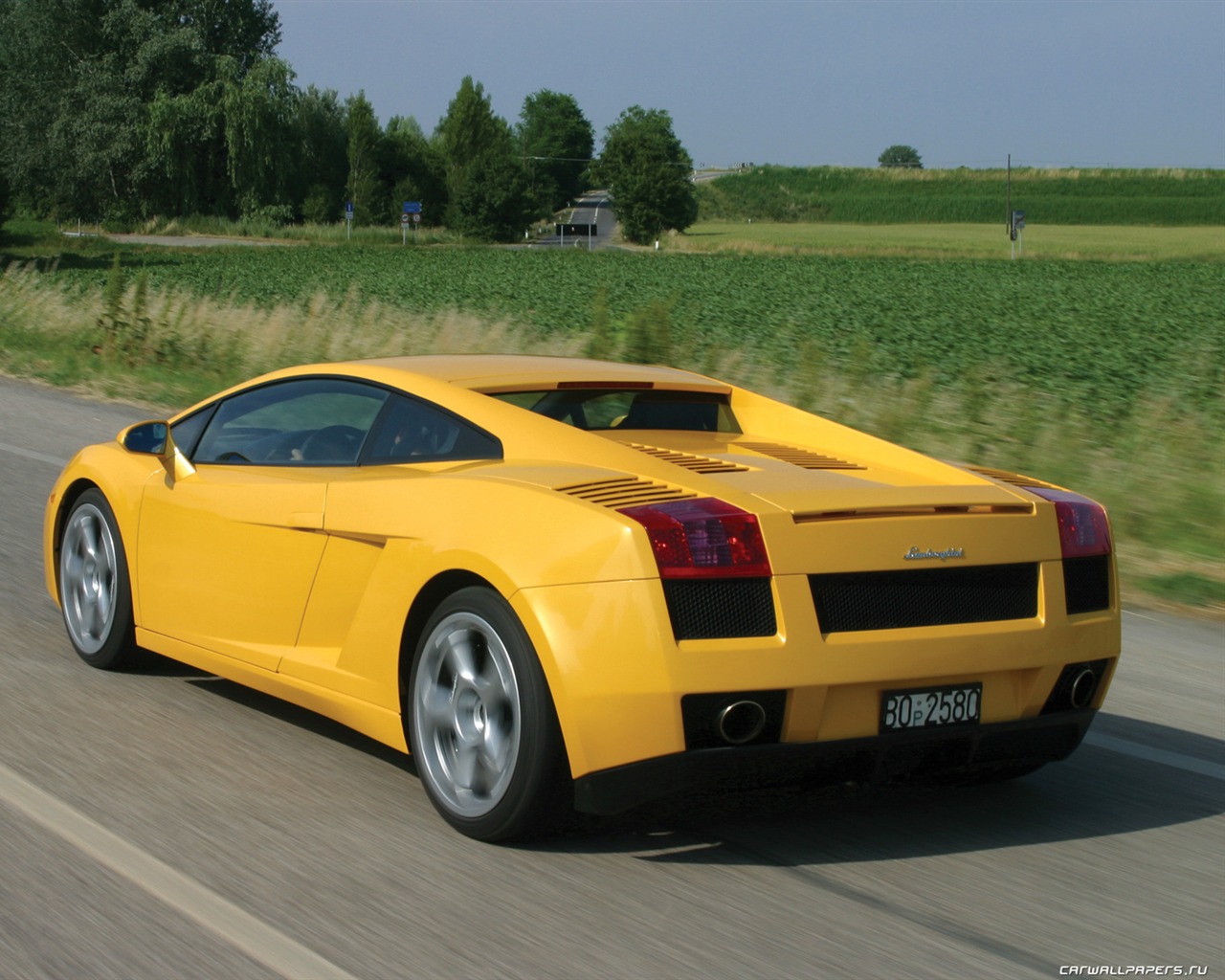 Lamborghini Gallardo - 2003 兰博基尼30 - 1280x1024