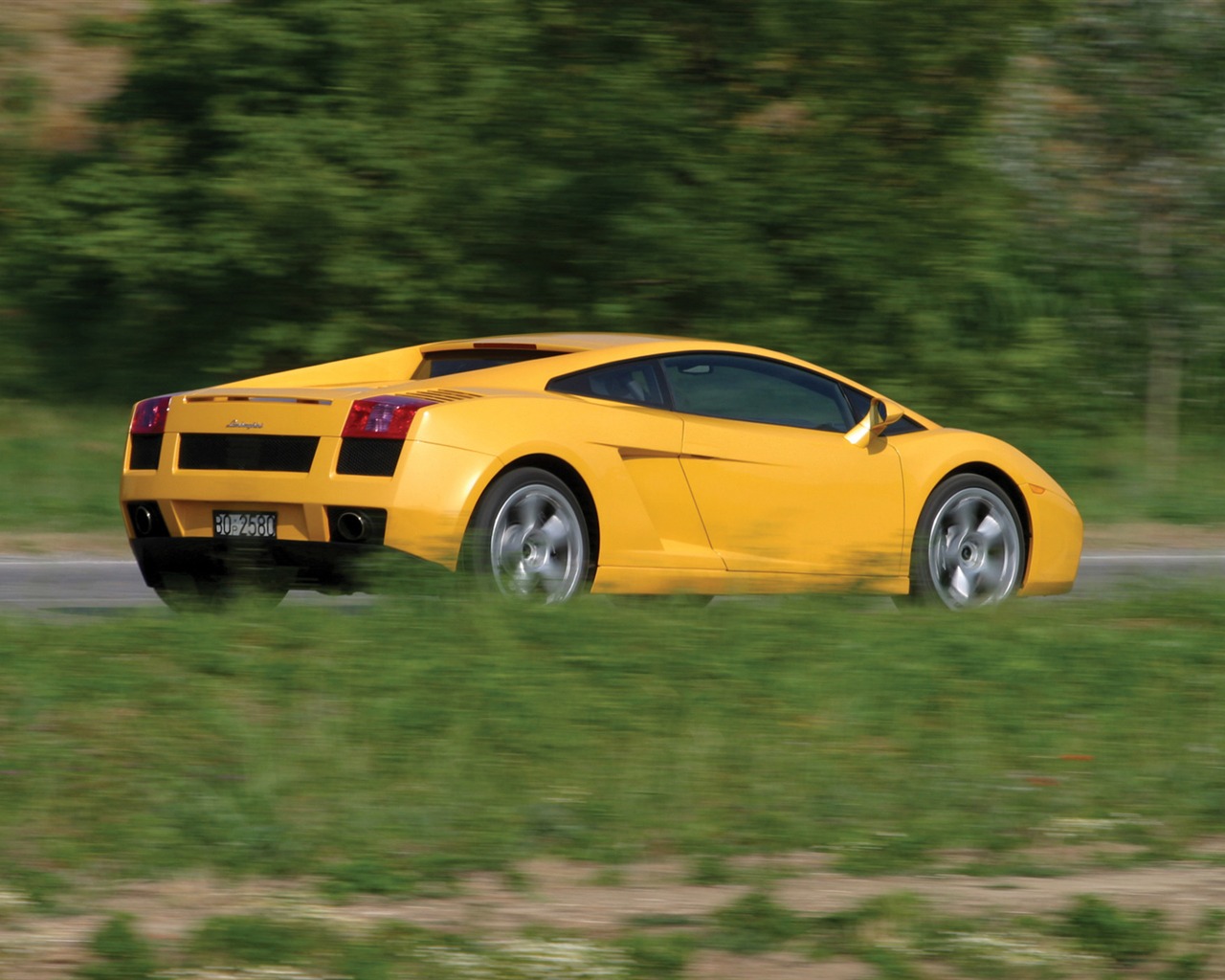 Lamborghini Gallardo - 2003 兰博基尼51 - 1280x1024