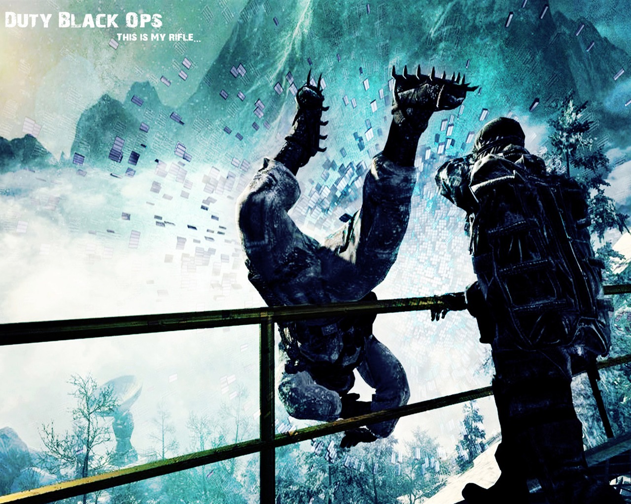 Call of Duty: Black Ops HD tapetu (2) #2 - 1280x1024