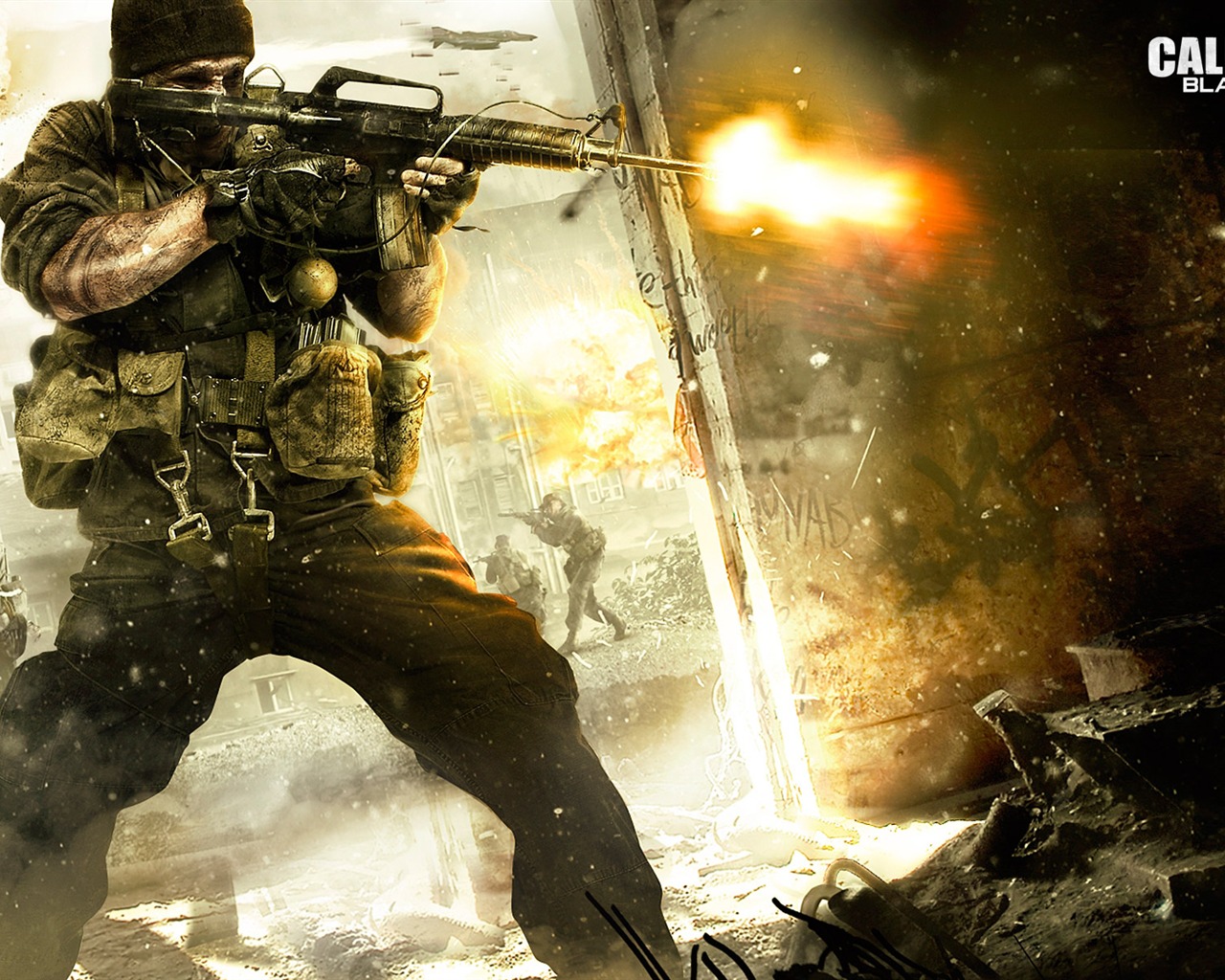 Call of Duty: Black Ops HD tapetu (2) #7 - 1280x1024