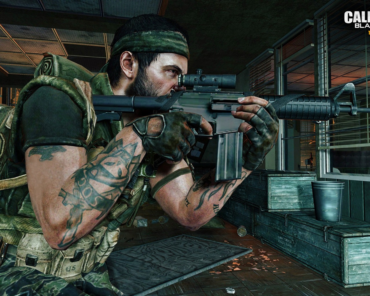 Call of Duty: Black Ops HD tapetu (2) #12 - 1280x1024
