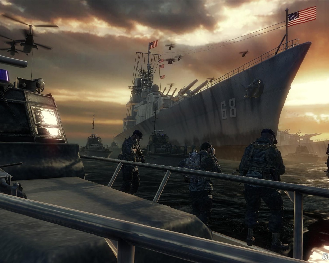 Call of Duty: Negro Ops fondos de escritorio de alta definición (2) #71 - 1280x1024