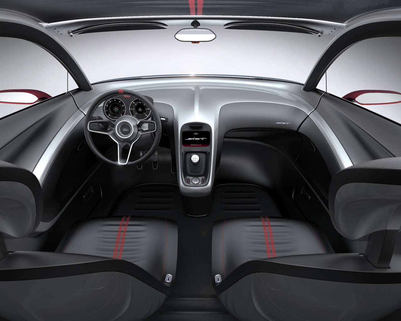 Ford Start Concept - 2010 HD tapetu #14 - 1280x1024