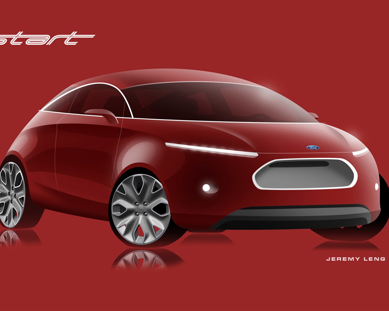 Ford Start Concept - 2010 HD wallpaper #21 - 1280x1024