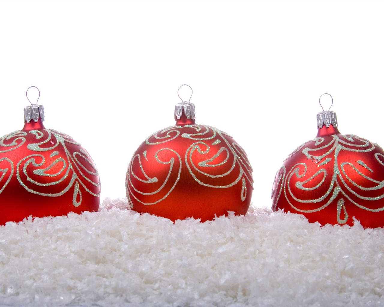 Christmas balls wallpaper (4) #6 - 1280x1024