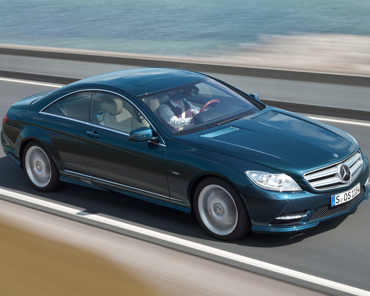 Mercedes-Benz CL500 4MATIC - 2010 HD Wallpaper #5 - 1280x1024