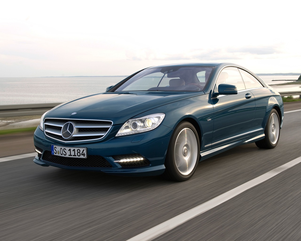 Mercedes-Benz CL500 4MATIC - 2010 奔馳 #7 - 1280x1024