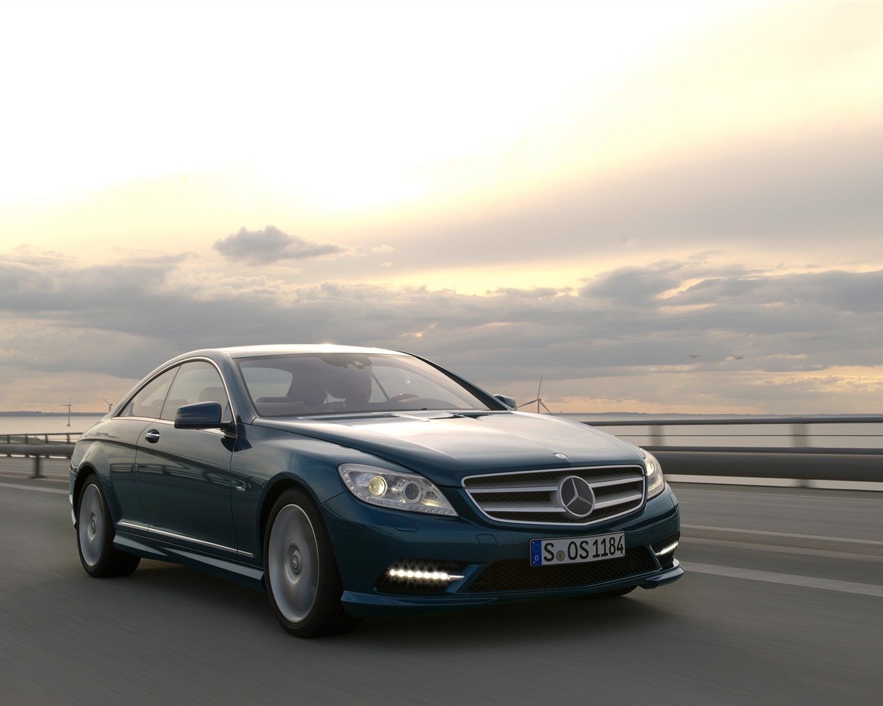 Mercedes-Benz CL500 4MATIC - 2010 HD Wallpaper #8 - 1280x1024