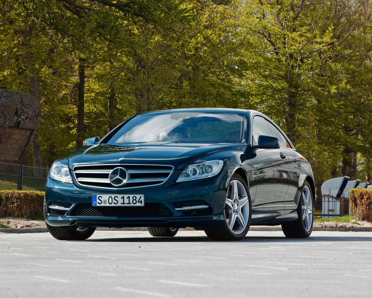 Mercedes-Benz CL500 4MATIC - 2010 HD wallpaper #10 - 1280x1024