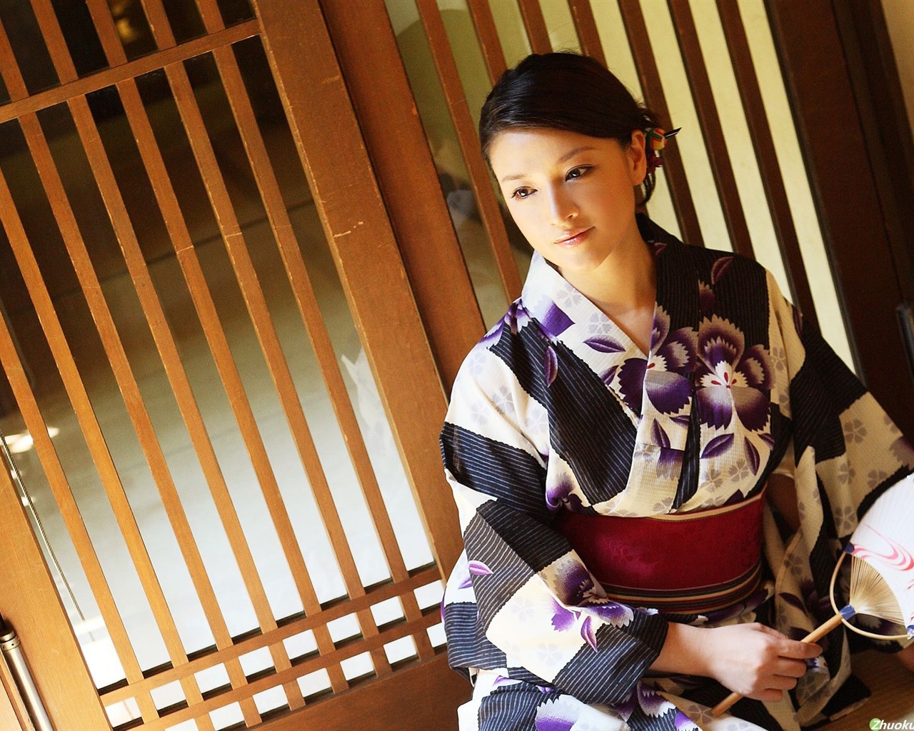 Shimazaki Wakako krásnou tapetu #15 - 1280x1024