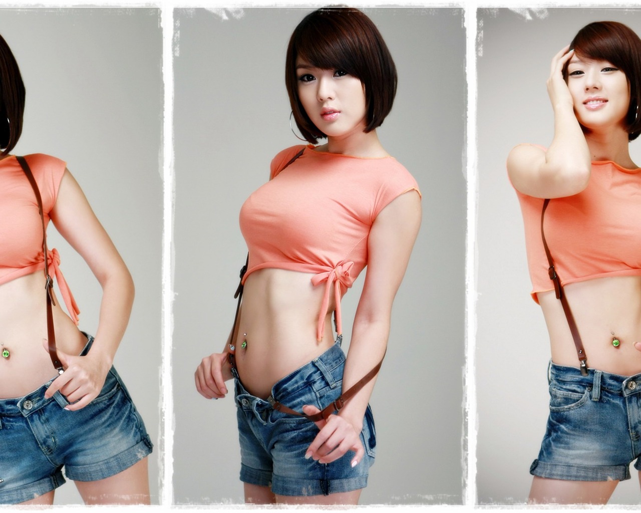 Korean Motor Show Model Hwang Mi Hee & Song Jina #4 - 1280x1024