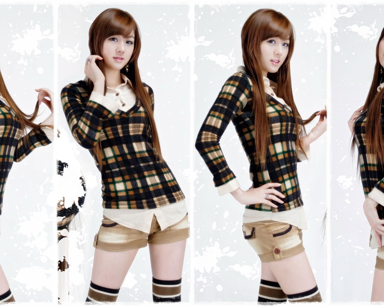 Korean Motor Show Model Hwang Mi Hee & Song Jina #6 - 1280x1024