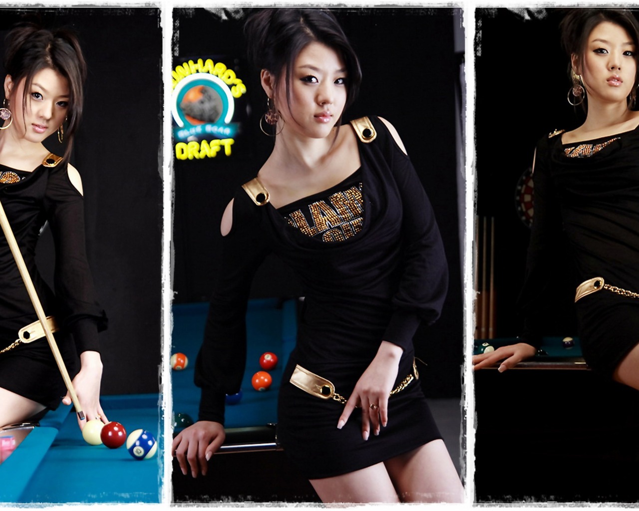 Korean Motor Show Model Hwang Mi Hee & Song Jina #11 - 1280x1024