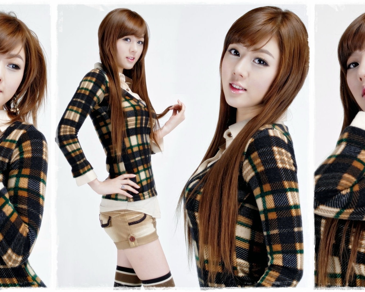 Motor de Corea del Modelo Mostrar Hwang Hee Mi canción y Jina #14 - 1280x1024